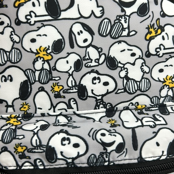 Snoopy Woodstock Mini Backpack NWT! Lightweight, Grey and black nylon - Picture 12 of 16